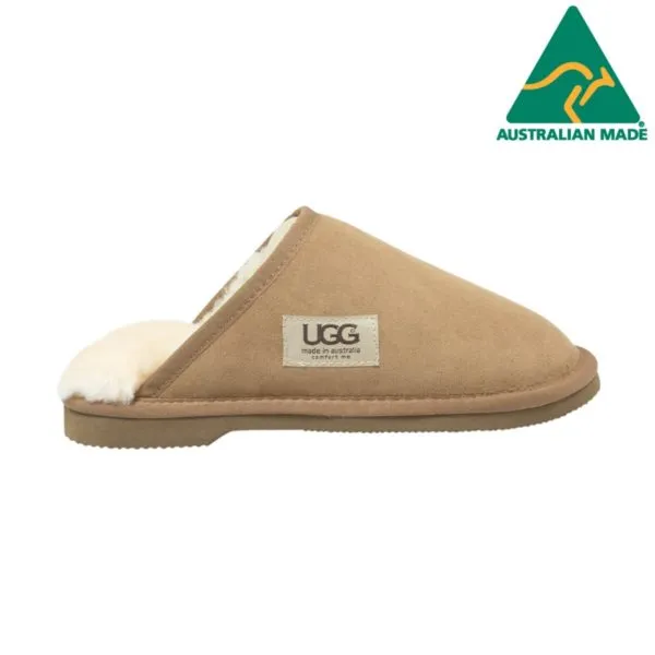 Australian Made Comfort Me Sheep Skin Scuffs - 3 Colours