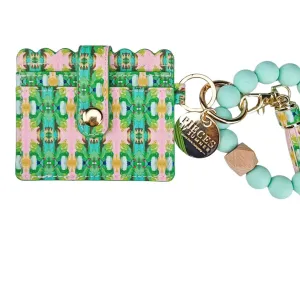 Beaded Bangle Key Chain/ Wallet- Boca Bay