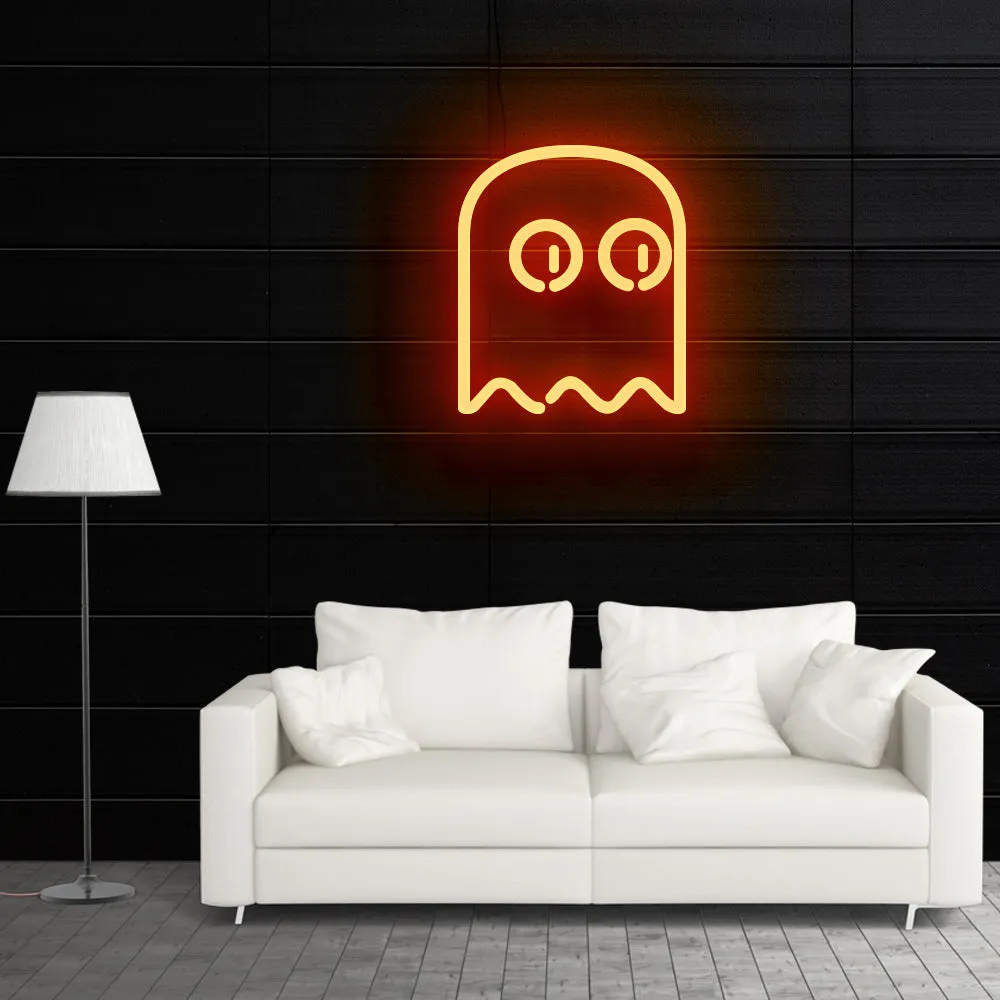 Ghost Neon Sign Light