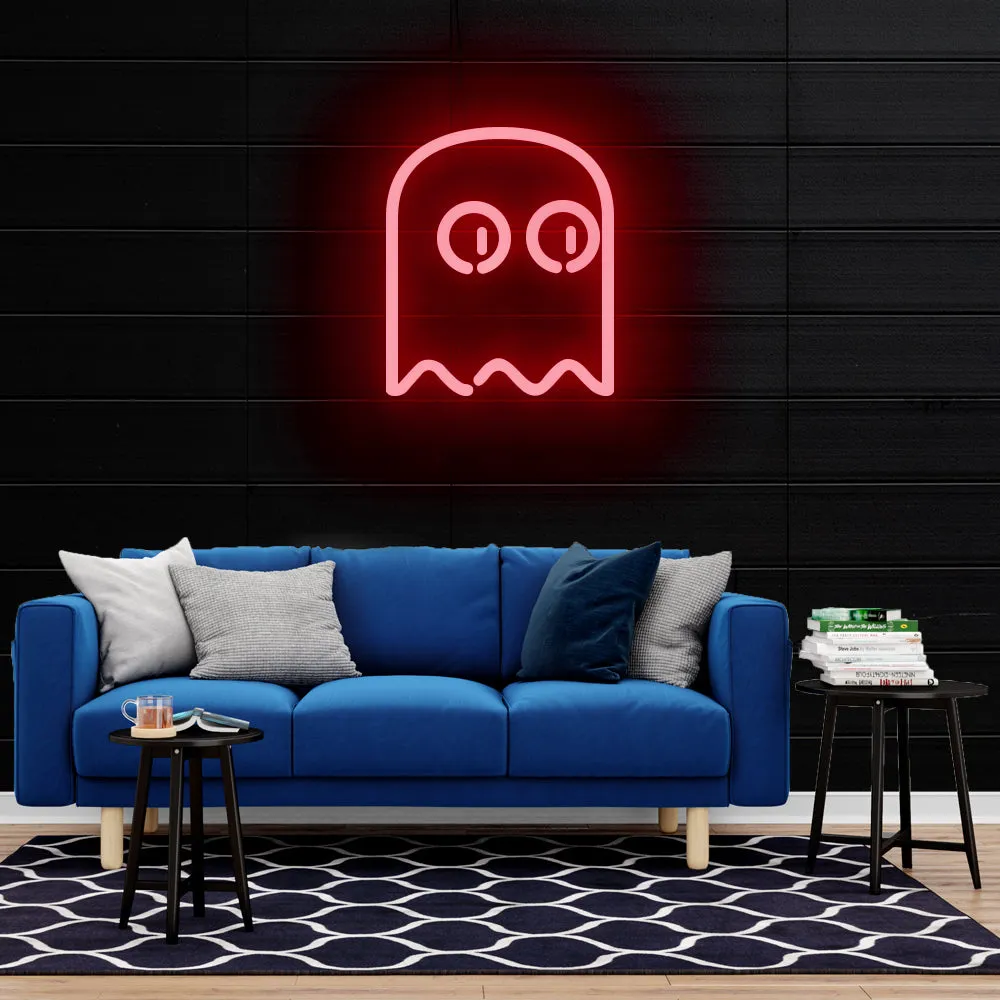 Ghost Neon Sign Light
