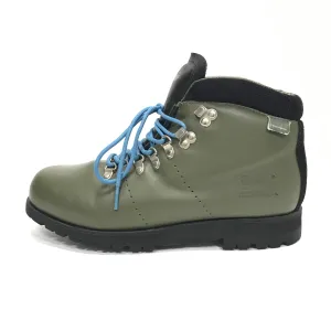 [L] WTaps Vintage 01SS AT-01 Leather Boots Olive