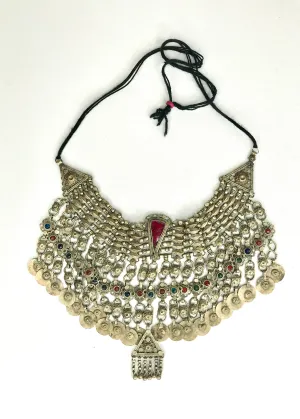 New Vintage Afghan Necklace/ Choker