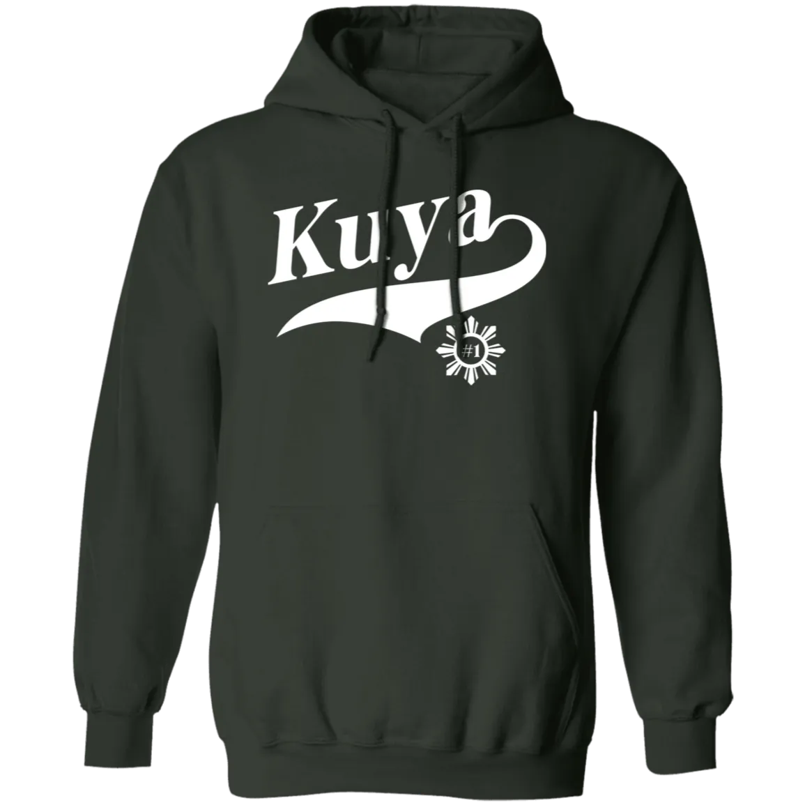 Number One Kuya Unisex Pullover Hoodie