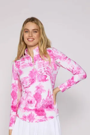 Pink Village UPF 50  Sport Shirt